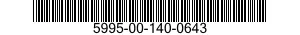 5995-00-140-0643  5995001400643 001400643