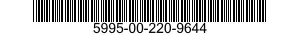 5995-00-220-9644 CABLE ASSEMBLY,RADIO FREQUENCY 5995002209644 002209644