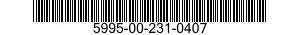 5995-00-231-0407  5995002310407 002310407