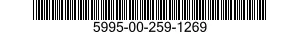 5995-00-259-1269 CORD ASSEMBLY,ELECTRICAL 5995002591269 002591269