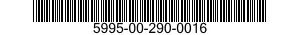 5995-00-290-0016 CABLE ASSEMBLY,SPEC 5995002900016 002900016