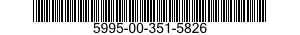 5995-00-351-5826  5995003515826 003515826