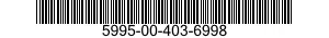 5995-00-403-6998  5995004036998 004036998