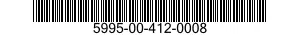 5995-00-412-0008 WIRING HARNESS 5995004120008 004120008