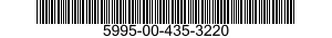 5995-00-435-3220 CABLE ASSEMBLY,SPECIAL PURPOSE,E 5995004353220 004353220
