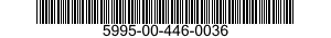 5995-00-446-0036  5995004460036 004460036