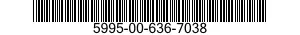 5995-00-636-7038  5995006367038 006367038