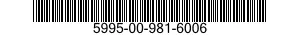 5995-00-981-6006  5995009816006 009816006