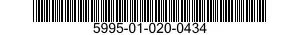 5995-01-020-0434 CABLE ASSEMBLY,SPECIAL PURPOSE, 5995010200434 010200434