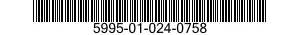 5995-01-024-0758  5995010240758 010240758