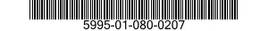 5995-01-080-0207 CABLE SET,CONTROL UNIT 5995010800207 010800207