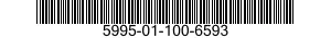 5995-01-100-6593 CABLE ASSEMBLY 5995011006593 011006593