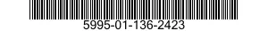 5995-01-136-2423 CABLE ASSEMBLY,POWER,ELECTRICAL 5995011362423 011362423