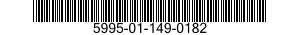 5995-01-149-0182 CABLE ASSEMBLY,RADIO FREQUENCY 5995011490182 011490182
