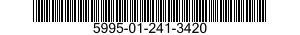 5995-01-241-3420 CABLE ASSEMBLY,RADIO FREQUENCY 5995012413420 012413420