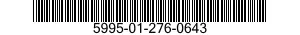 5995-01-276-0643  5995012760643 012760643