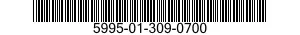 5995-01-309-0700 CORD ASSEMBLY,ELECTRICAL 5995013090700 013090700