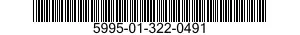 5995-01-322-0491 CORD ASSEMBLY,ELECTRICAL 5995013220491 013220491