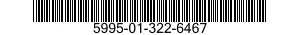 5995-01-322-6467 CABLE ASSEMBLY SET,ELECTRICAL 5995013226467 013226467