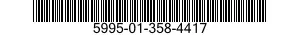 5995-01-358-4417 CABLE ASSEMBLY,TELEPHONE 5995013584417 013584417