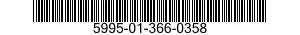 5995-01-366-0358 CABLE ASSEMBLY,PRINTED,FLEXIBLE 5995013660358 013660358