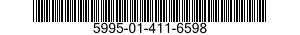 5995-01-411-6598 CABLE ASSEMBLY 5995014116598 014116598