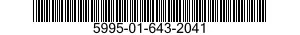 5995-01-643-2041 CABLE ASSEMBLY,SPECIAL PURPOSE,ELECTRICAL 5995016432041 016432041