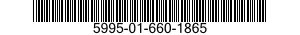 5995-01-660-1865 CABLE ASSEMBLY,RADIO FREQUENCY 5995016601865 016601865