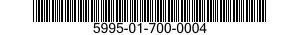 5995-01-700-0004 CABLE ASSEMBLY,SPECIAL PURPOSE,ELECTRICAL 5995017000004 017000004