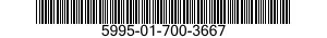 5995-01-700-3667 CABLE ASSEMBLY,SPECIAL PURPOSE,ELECTRICAL 5995017003667 017003667