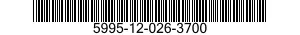 5995-12-026-3700  5995120263700 120263700