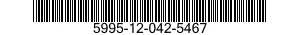5995-12-042-5467  5995120425467 120425467