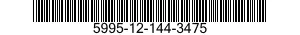 5995-12-144-3475 CABLE ASSEMBLY,SPECIAL PURPOSE,ELECTRICAL 5995121443475 121443475