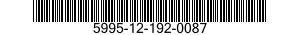 5995-12-192-0087 CABLE ASSEMBLY,RADIO FREQUENCY 5995121920087 121920087