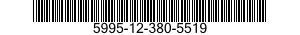 5995-12-380-5519 CABLE ASSEMBLY,SPECIAL PURPOSE,ELECTRICAL 5995123805519 123805519