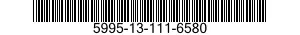 5995-13-111-6580 CABLE ASSEMBLY,SPEC 5995131116580 131116580