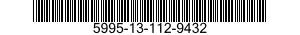 5995-13-112-9432 CABLE ASSEMBLY,SPEC 5995131129432 131129432