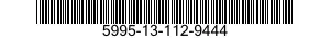 5995-13-112-9444 CABLE ASSEMBLY,SPEC 5995131129444 131129444
