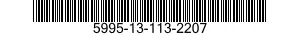 5995-13-113-2207 CABLE ASSEMBLY,SPEC 5995131132207 131132207