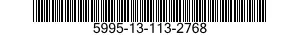 5995-13-113-2768 LEAD,ELECTRICAL: 5995131132768 131132768