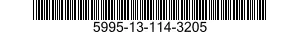 5995-13-114-3205 CABLE ASSEMBLY,SPECIAL PURPOSE,ELECTRICAL 5995131143205 131143205