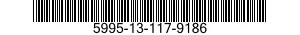 5995-13-117-9186 CORD ASSEMBLY,ELECTRICAL 5995131179186 131179186