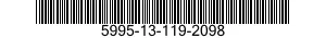 5995-13-119-2098 CABLE ASSEMBLY,RADIO FREQUENCY 5995131192098 131192098