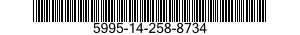 5995-14-258-8734 CABLE ASSEMBLY,RADIO FREQUENCY 5995142588734 142588734