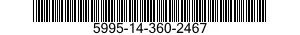 5995-14-360-2467 CABLE ASSEMBLY,SPECIAL PURPOSE,ELECTRICAL 5995143602467 143602467