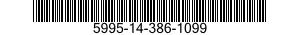 5995-14-386-1099 CABLE ASSEMBLY,RADIO FREQUENCY 5995143861099 143861099