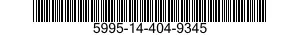 5995-14-404-9345 CABLE ASSEMBLY,RADIO FREQUENCY 5995144049345 144049345