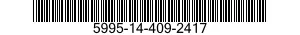 5995-14-409-2417 CORD ASSEMBLY,ELECTRICAL 5995144092417 144092417