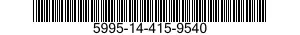 5995-14-415-9540 CABLE ASSEMBLY,SPECIAL PURPOSE,ELECTRICAL 5995144159540 144159540