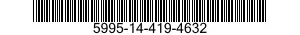 5995-14-419-4632 CORD ASSEMBLY,ELECTRICAL 5995144194632 144194632